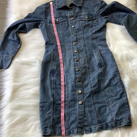 VINTAGE DENIM Shirtdress (Imported) - Picture 15 of 15